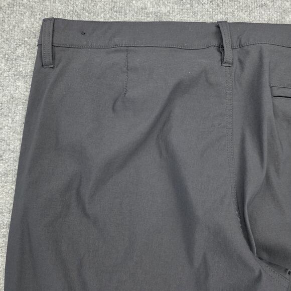 Eddie Bauer Pants Mens 36x32 Black Straight Fit Nylon Spandex Zip Pocket Outdoor - Picture 12 of 16